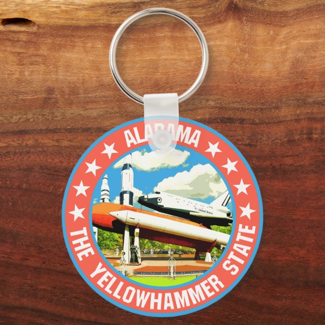 Alabama Schlüsselanhänger (Vorderseite)