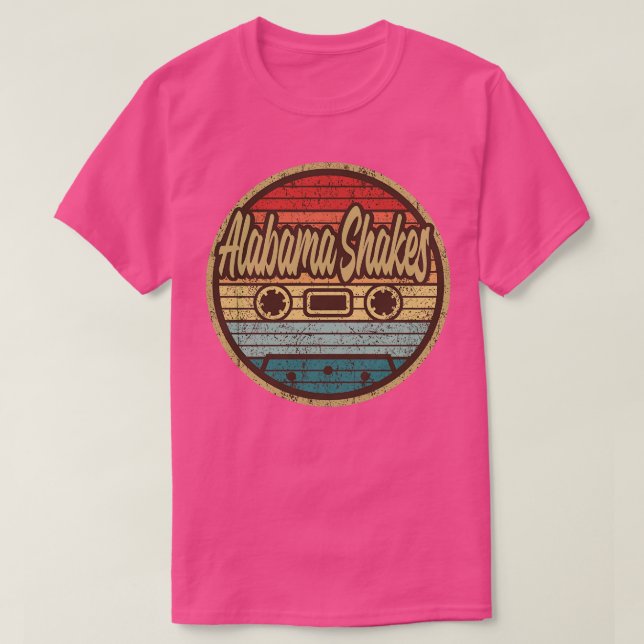 Alabama Shakes Retro Cassette Circle TShirt (Design vorne)