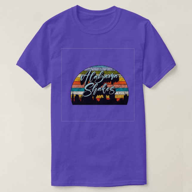 Alabama Shakes Vintage Farbe TShirt (Design vorne)