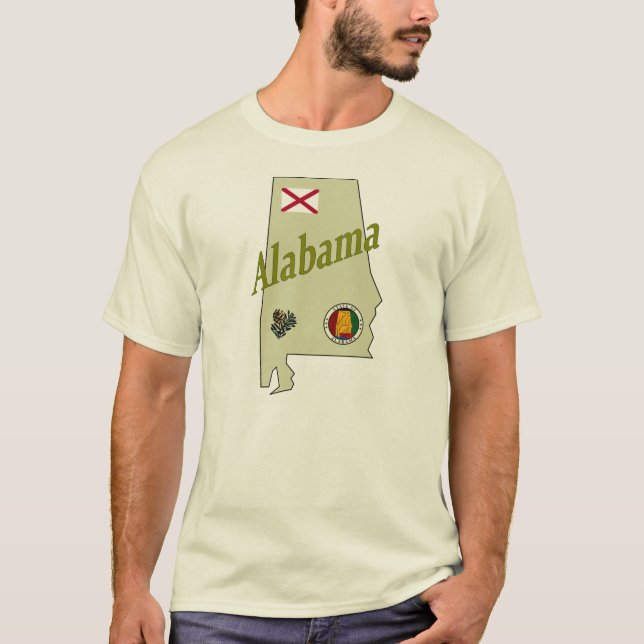 Alabama-Shirt T-Shirt (Vorderseite)