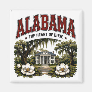 Alabama Southern Heritage Escape Magnet