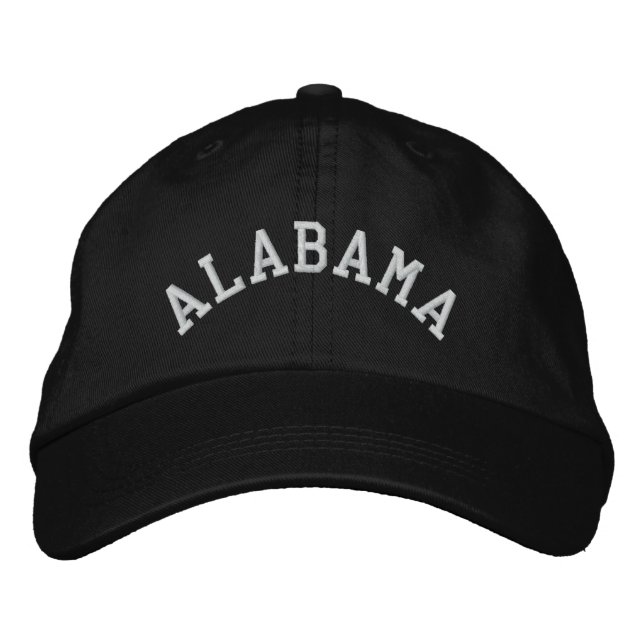 Alabama Staat bestickt Bestickte Kappe (Vorderseite)