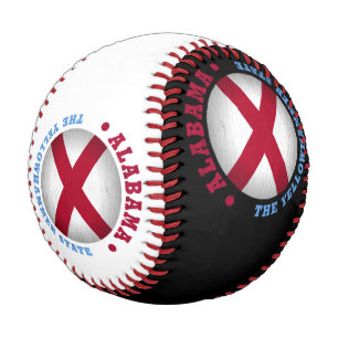 ALABAMA STAAT FLAG BASEBALL