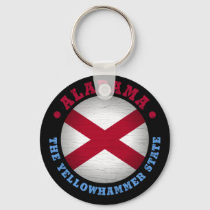 ALABAMA STAAT FLAG SCHLÜSSELANHÄNGER
