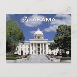 Alabama Staat Hauptstadt Gebäude, Montgomery Postkarte