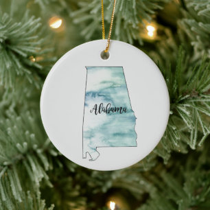 Alabama Staat Malerei Illustration Ornament