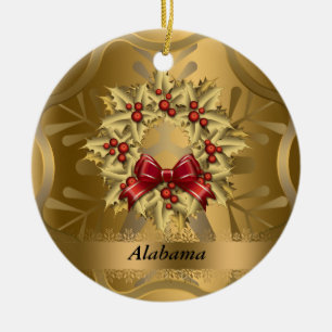Alabama Staat Weihnachtsschmuck