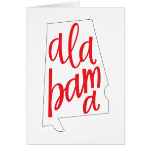 Alabama-Staats-Kontur