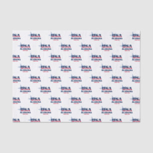 Alabama Staatsstolz Tissue Paper Seidenpapier