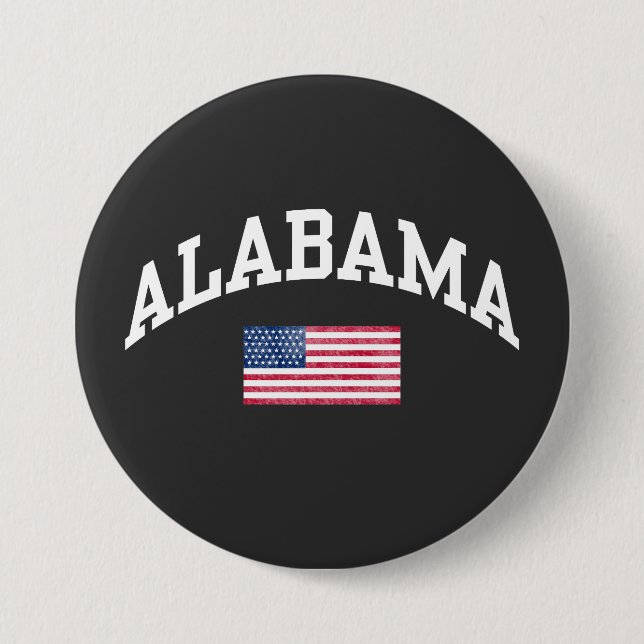 Alabama state  button (Vorderseite)