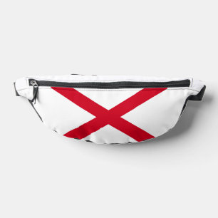 Alabama State Flag Design Bauchtasche