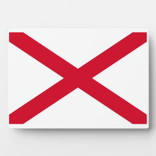 Alabama State Flag Design Fotoplatte