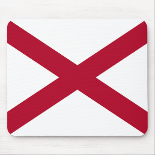 Alabama State Flag Mouse Pad Mousepad