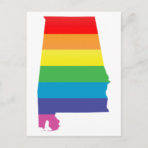 Alabama Stolz. Postkarte