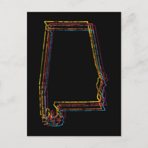 Alabama Stolz Postkarte
