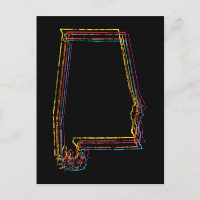 Alabama Stolz Postkarte (Vorderseite)