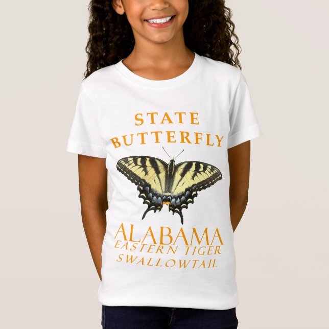 Alabama Territorium Butterfly The Eastern Tiger Sw T-Shirt (Vorderseite)