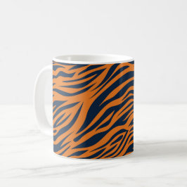 Alabama Tiger Orange und Blue Kaffeetasse