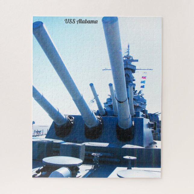 Alabama U.S.S. Alabama Puzzle (Vertikal)