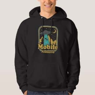 Alabama Ufo Alien Hunter Ironic 80er Staat P Hoodie