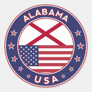 Alabama, USA Staaten, Alabama Aufkleber