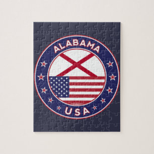 Alabama, USA Staaten, Alabama T - Shirt, Alabama Puzzle