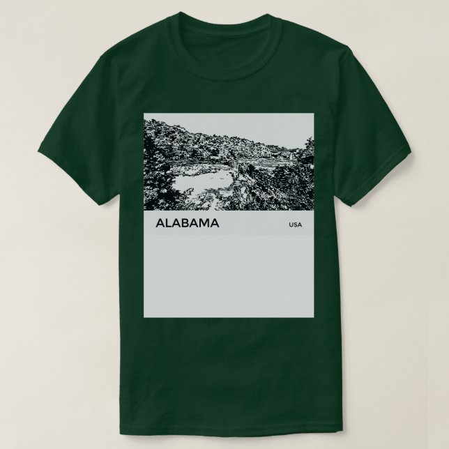 Alabama USA TShirt 3 (Design vorne)