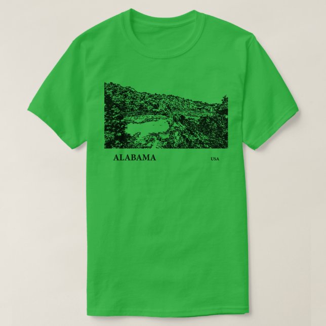 Alabama USA TShirt 6 (Design vorne)