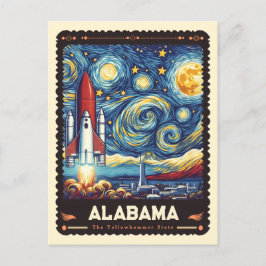 Alabama | Vincent Van Gogh Inspiriert Postkarte
