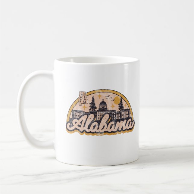 Alabama Vintag Style Kaffeetasse (Links)