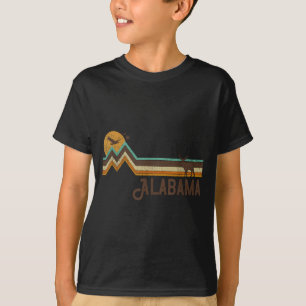 Alabama Vintage Männer Frauen 70er Jahre Kunstwerk T-Shirt