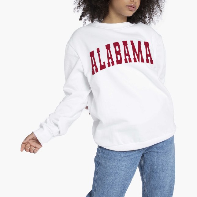 Alabama Vintage Uni Style Sweatshirt (Von Creator hochgeladen)