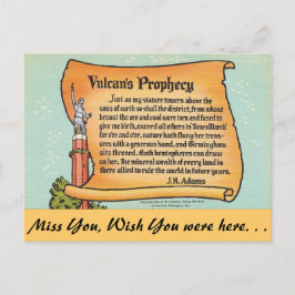 Alabama, Vulkans Prophezeiung Postkarte