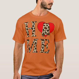 Alabama Zuhause Leopard Print T-Shirt
