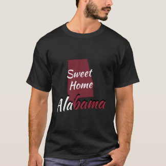Alabama Zuhause Sweet Zuhause Staatsstolz T-Shirt