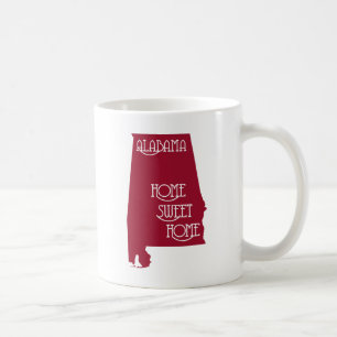 Alabama Zuhause Sweet Zuhause von US Custom Ink Kaffeetasse