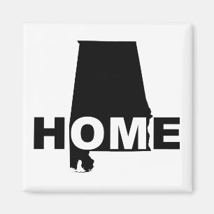 Alabama Zuhause weg vom Staat Kühlschrankmagnet Magnet