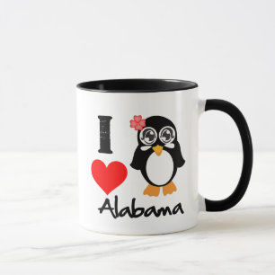 AlabamaPenguin - i-Liebe Alabama Tasse