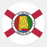 Alabamian Flag & Siegel, Flagge Alabamas