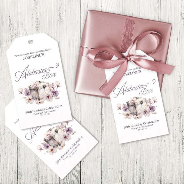 Alabaster Box Birthday Geschenkanhänger (Von Creator hochgeladen)