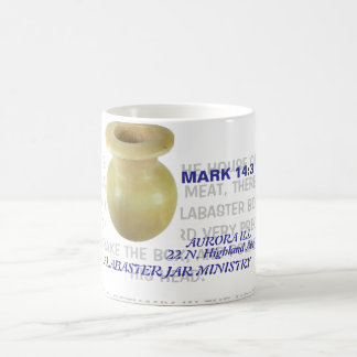 Alabaster-Glas-Tasse Tasse