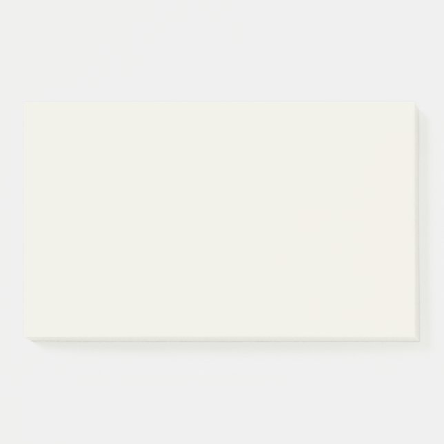 Alabaster JUMBO Post-it Klebezettel (Vorderseite)