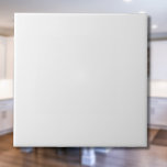 Alabaster Solid Color | Klassisches Elegant Fliese<br><div class="desc">Alabaster Solid Color | Classic | elegant | Trendy | Stilvoll | Geschenk</div>
