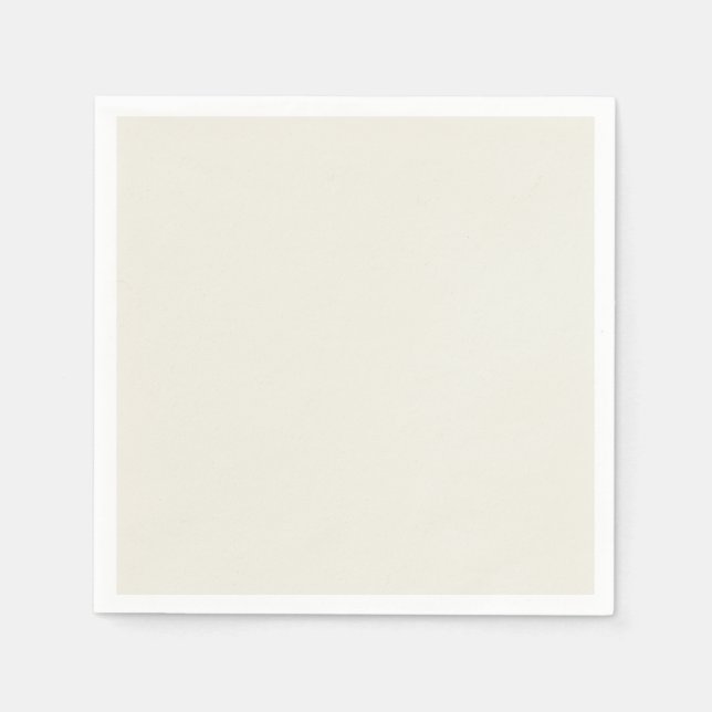 Alabaster Standard Cocktail Paper Napkin Serviette (Vorderseite)