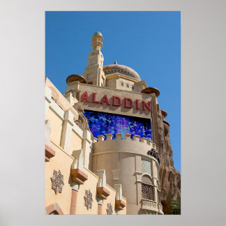 Aladdin Casino Las Vegas Poster