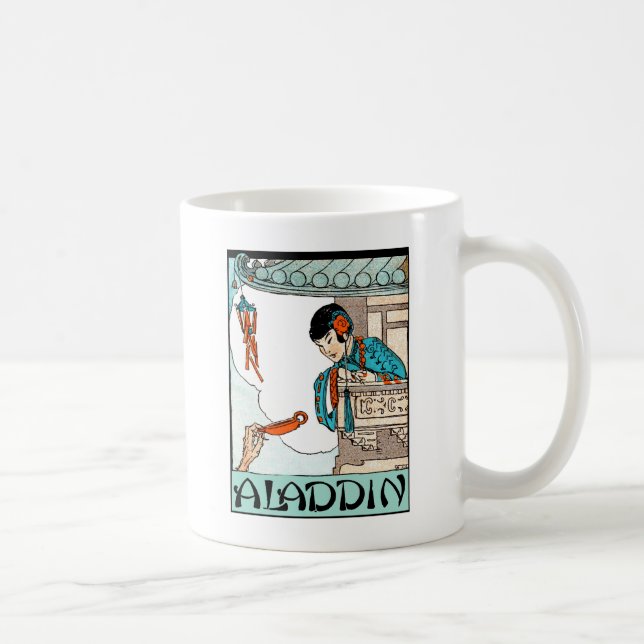 Aladdin Chinese Vintag Magic Lantern Tasse (Rechts)