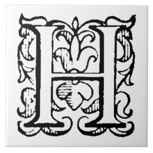 Aladdin O'Brien Großbuchstabe H Fliese
