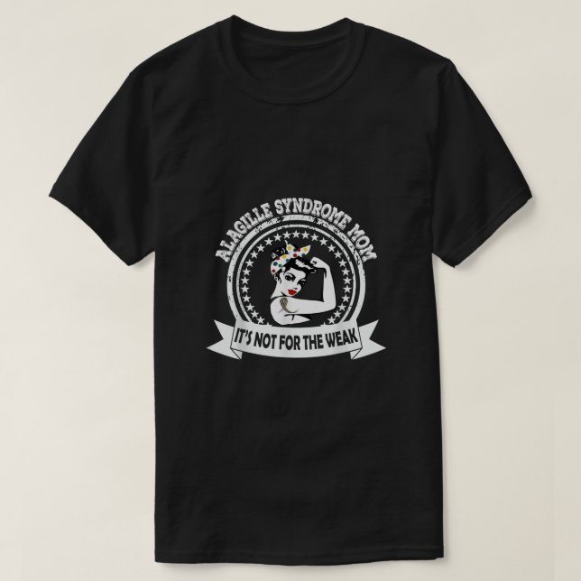 Alagille-Syndrom Mama Awareness Shirt Geschenk für (Design vorne)