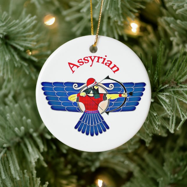 Alaha Ashur Keramik Ornament (Baum)