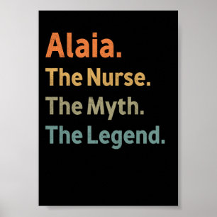 Alaia Die Krankenschwester Der Mythos Die Legende Poster
